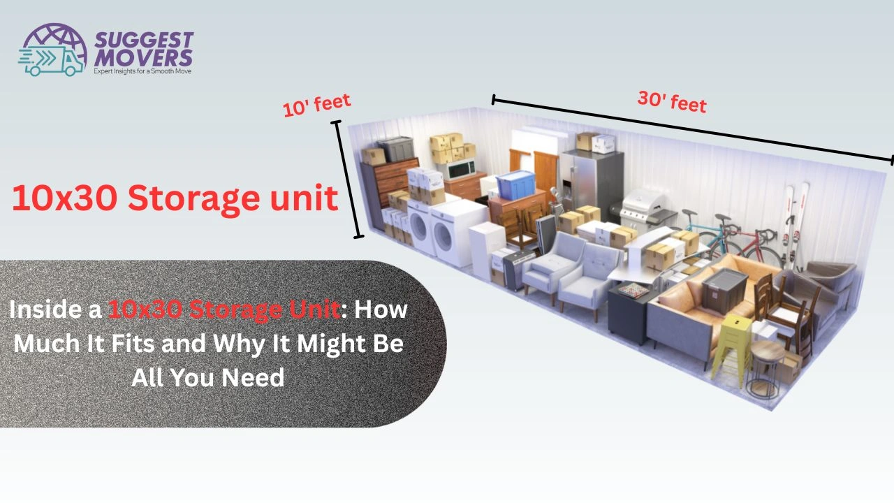 Inside a 10×30 Storage Unit: How Much It Fits and Why It Might Be All You Need