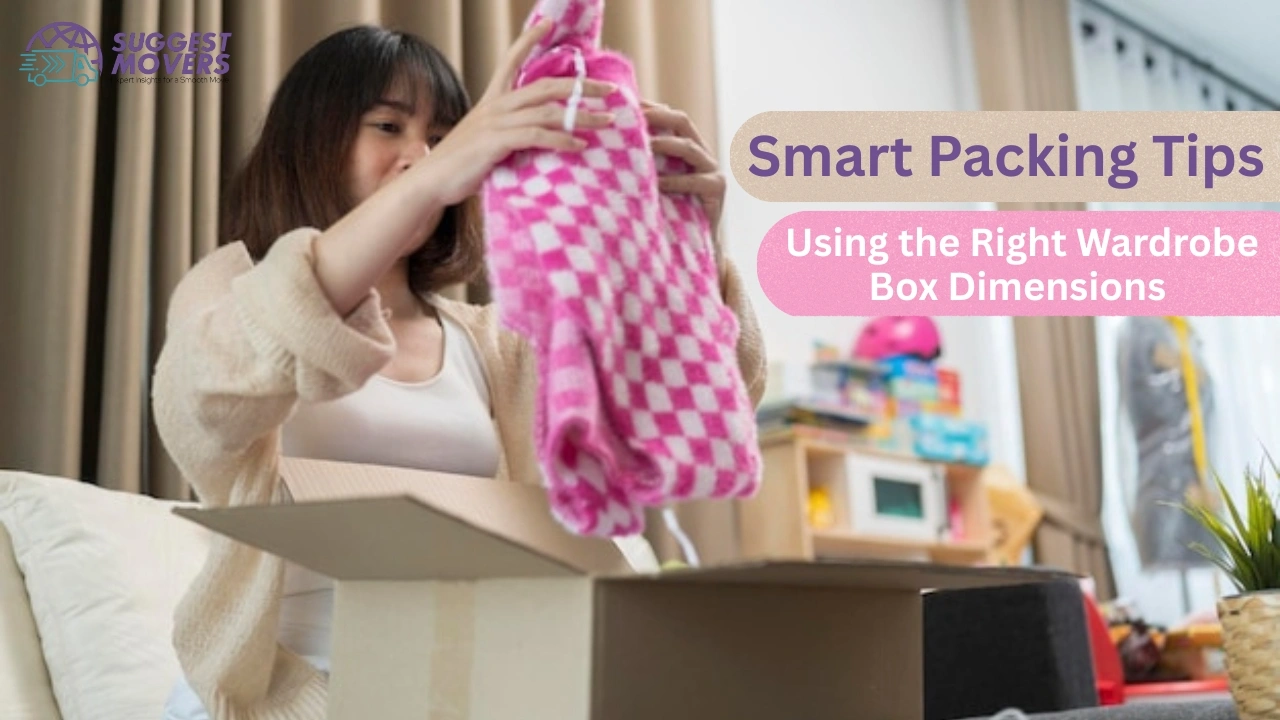 Smart Packing Tips Using the Right Wardrobe Box Dimensions