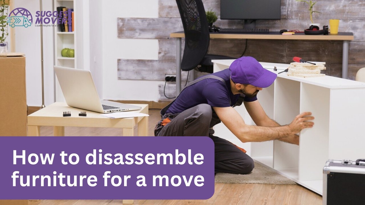 How to Disassemble Furniture for a Move